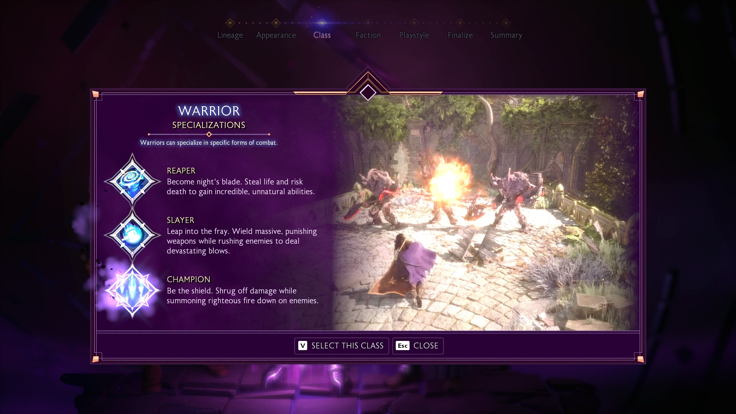 Can you change classes in Dragon Age: The Veilguard?