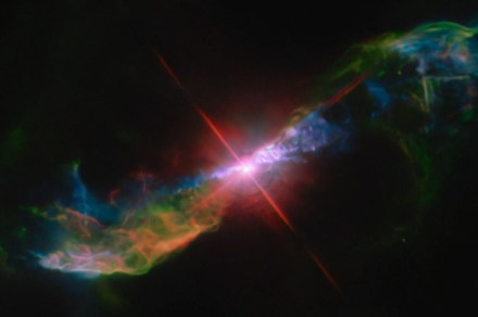 Hubble captures image of a spectacular ‘stellar volcano’