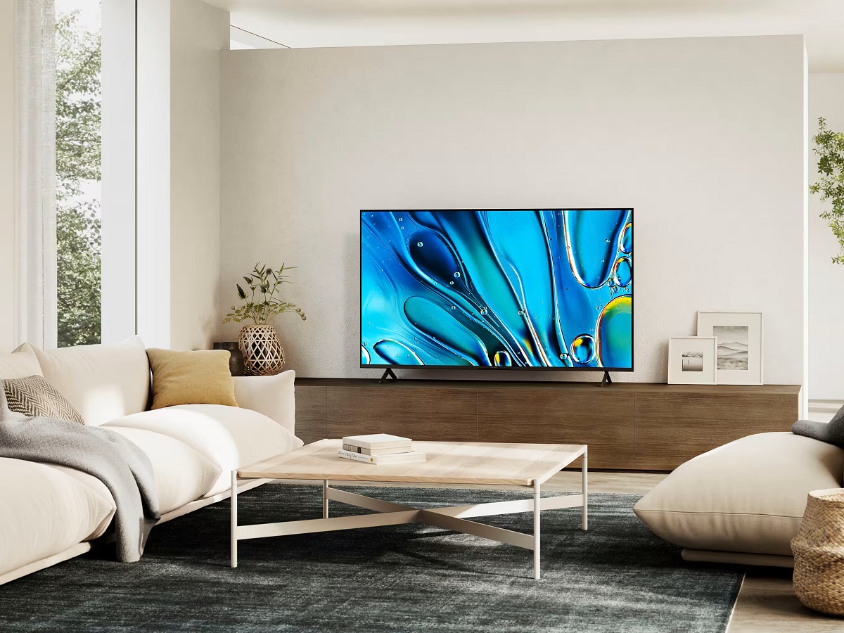 Der Sony Bravia 3 4K-Fernseher im Wohnzimmer