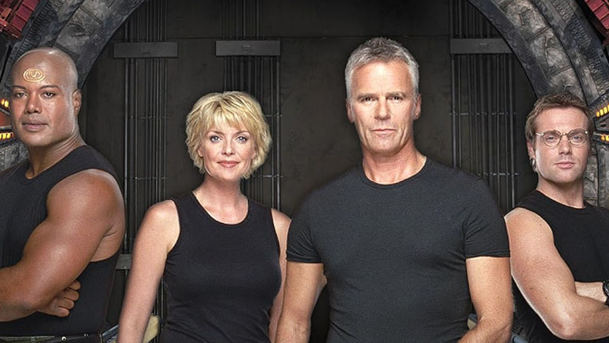 El elenco de Stargate SG-1.