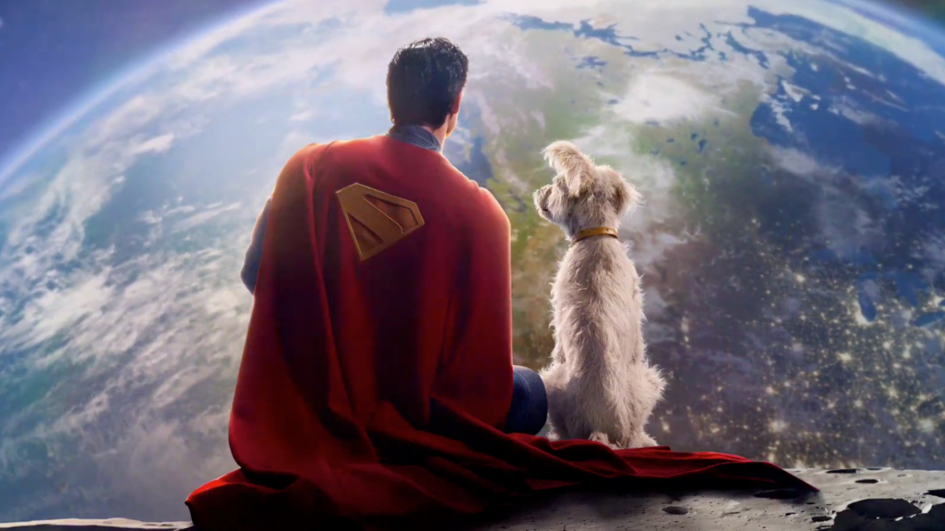 James Gunn reveals first image of Superman and Krypto the Superdog