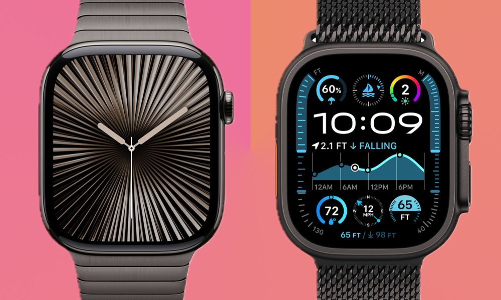 Apple Watch Series 10 vs. Apple Watch Ultra 2.