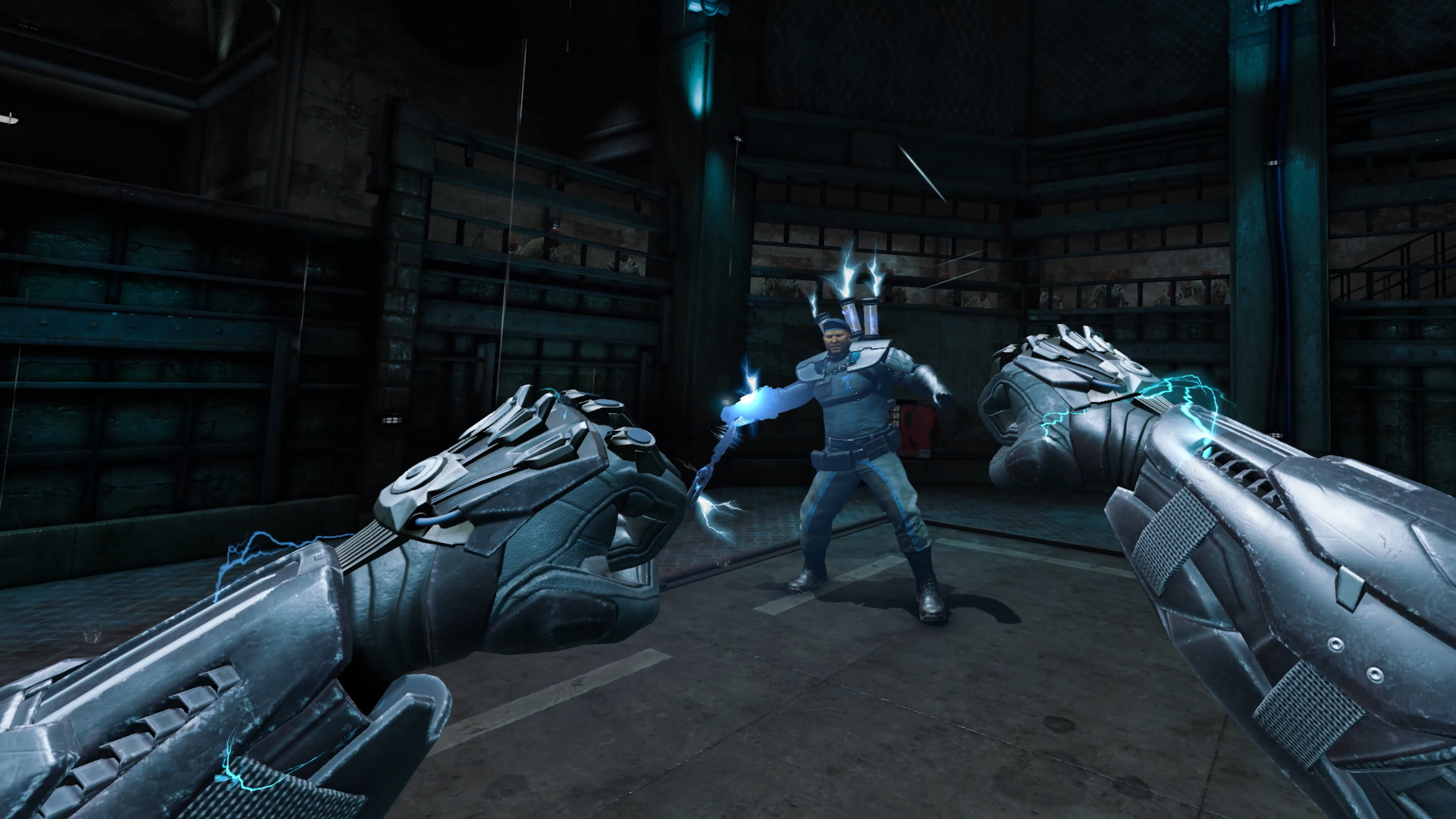 Batman lucha contra Bolton en Batman: Arkham Shadow.