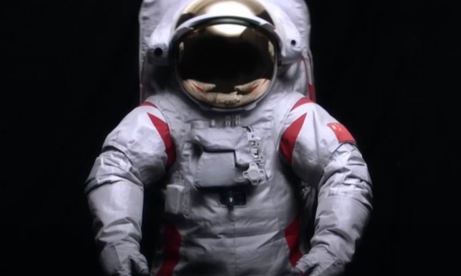 China's spacesuit for its first lunar landing.