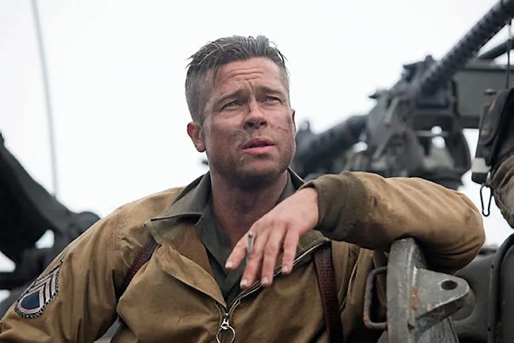 This 2014 Brad Pitt movie spotlights an aspect of war rarely depicted on the big screen