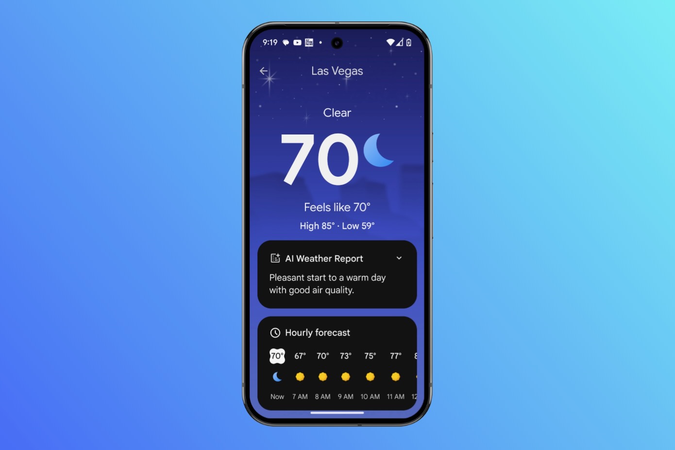 Приложение Pixel Weather от Google может получить новую интересную функцию