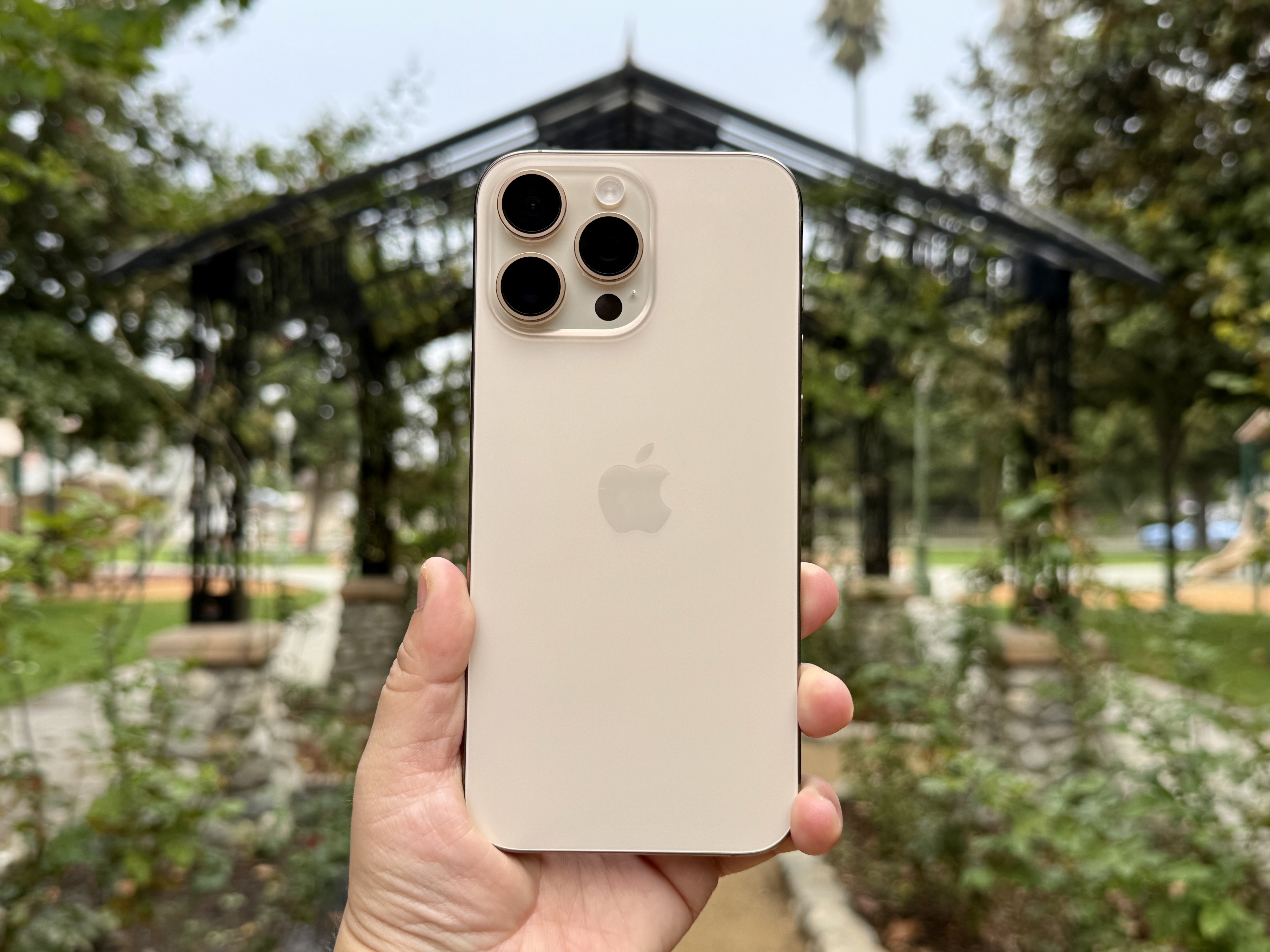 iphone 16 pro max review desert titanium 8