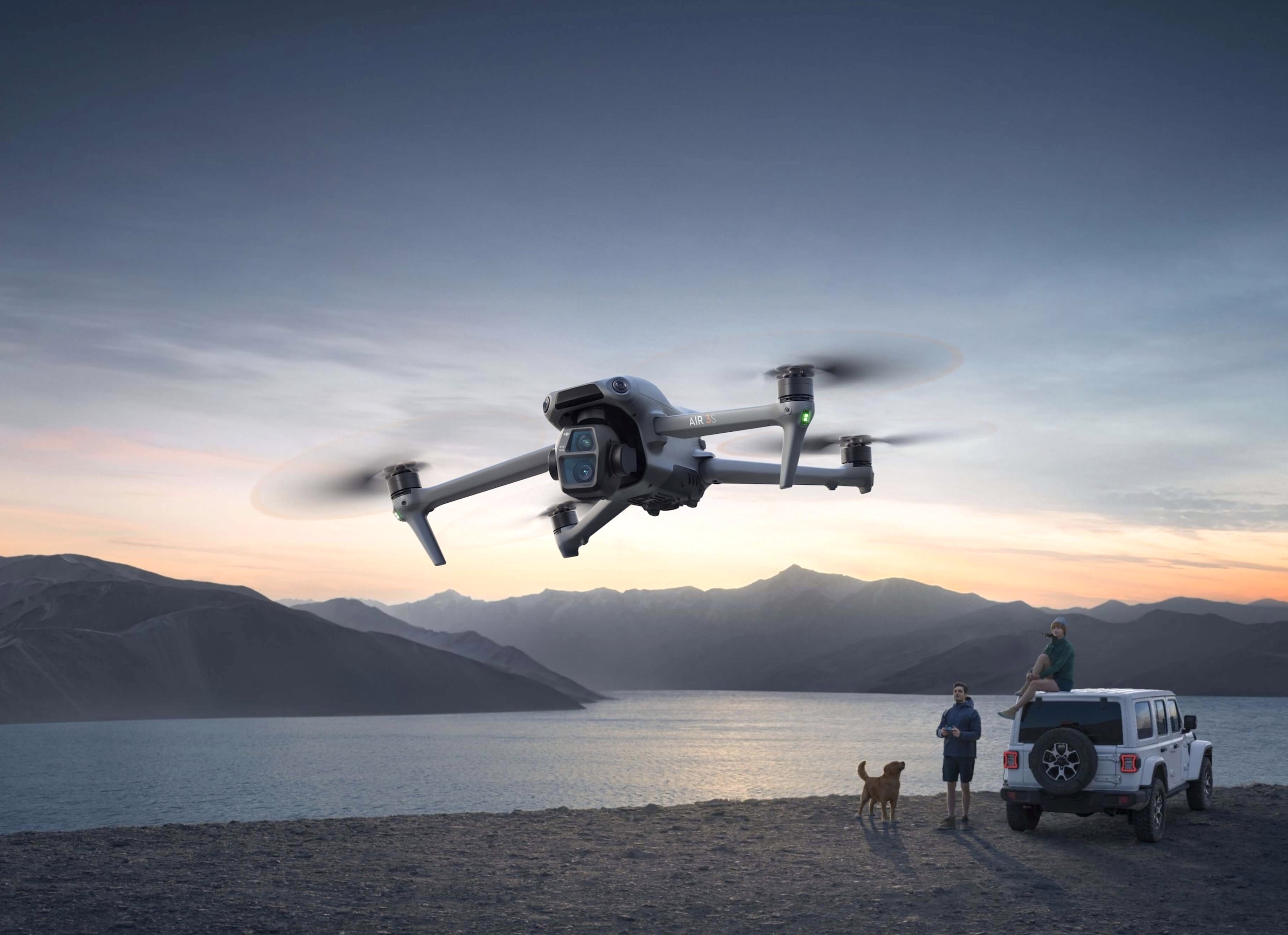 El dron Air 3S de DJI.