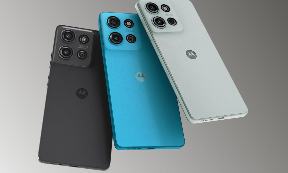 A render of the Motorola Moto G75 smartphone.