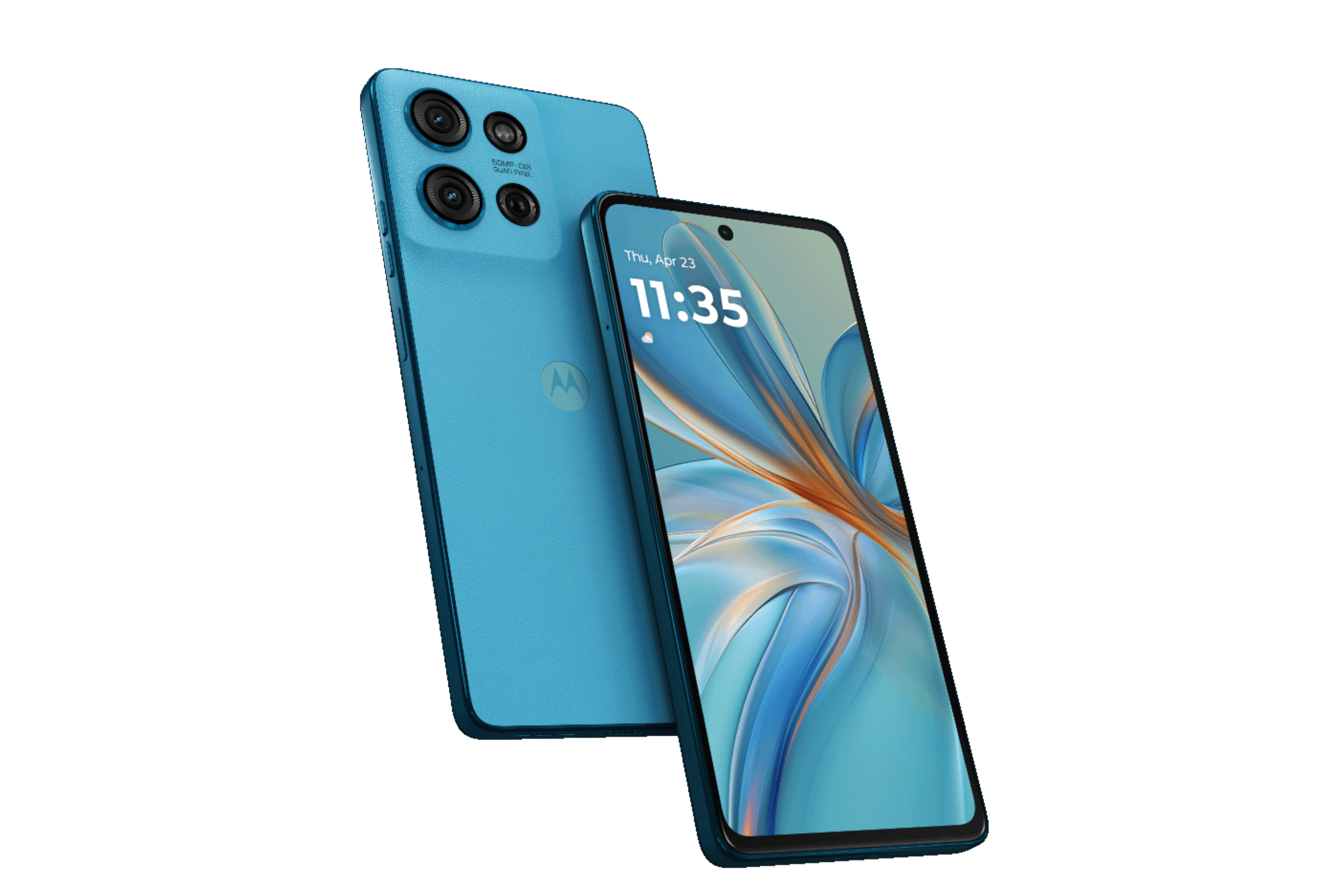 A render of the Motorola Moto G75 smartphone.