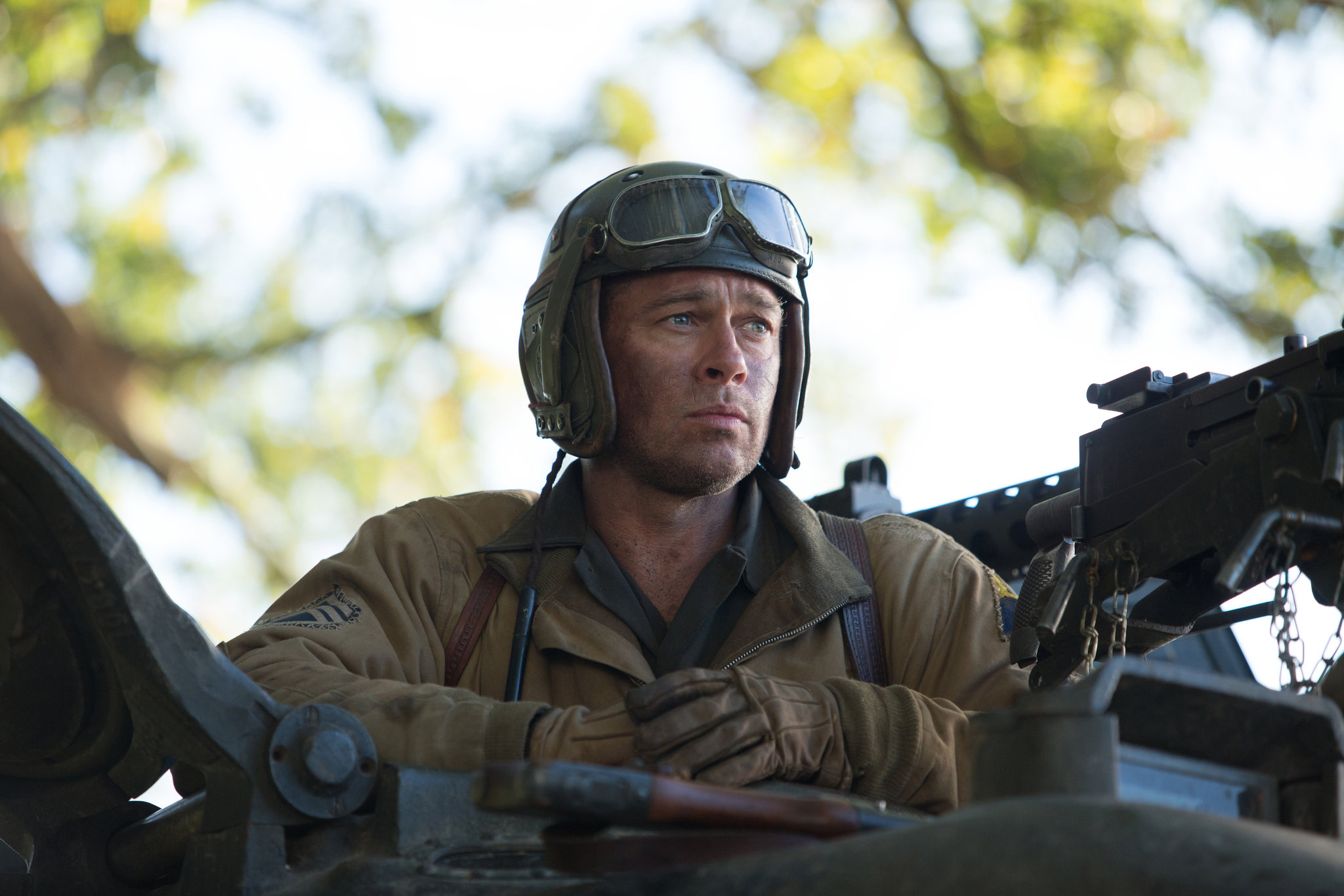 This 2014 Brad Pitt movie spotlights an aspect of war rarely depicted on the big screen