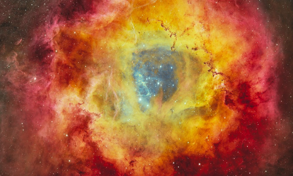 Rosette Nebula Captured with DECam