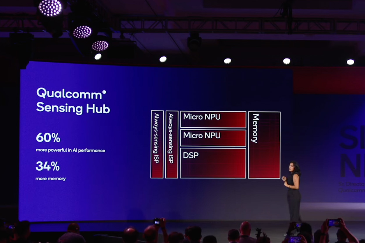 Qualcomm Sensing Hub dentro del SoC Qualcomm Snapdragon 8 Elite.