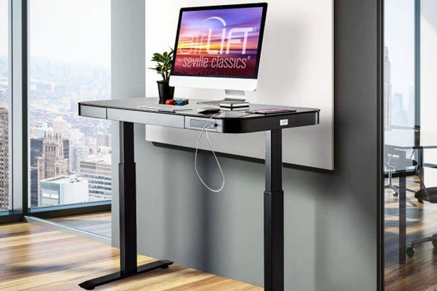 Seville Classics Airlift desk