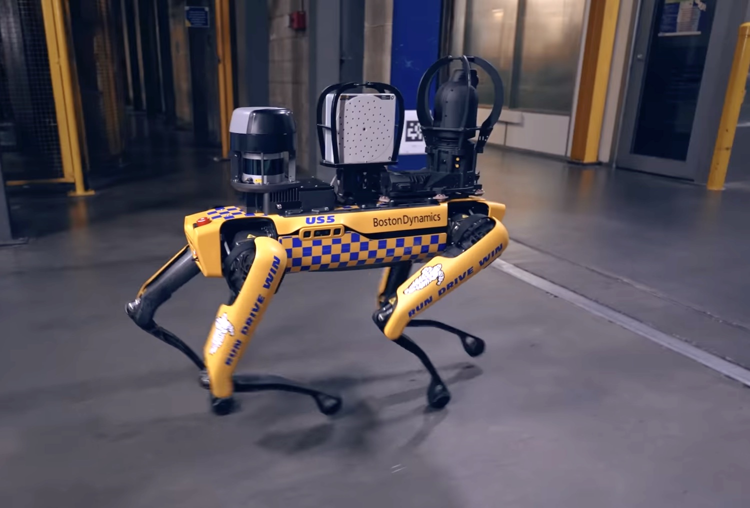 Watch Boston Dynamics’ Spot robot helping out at Michelin