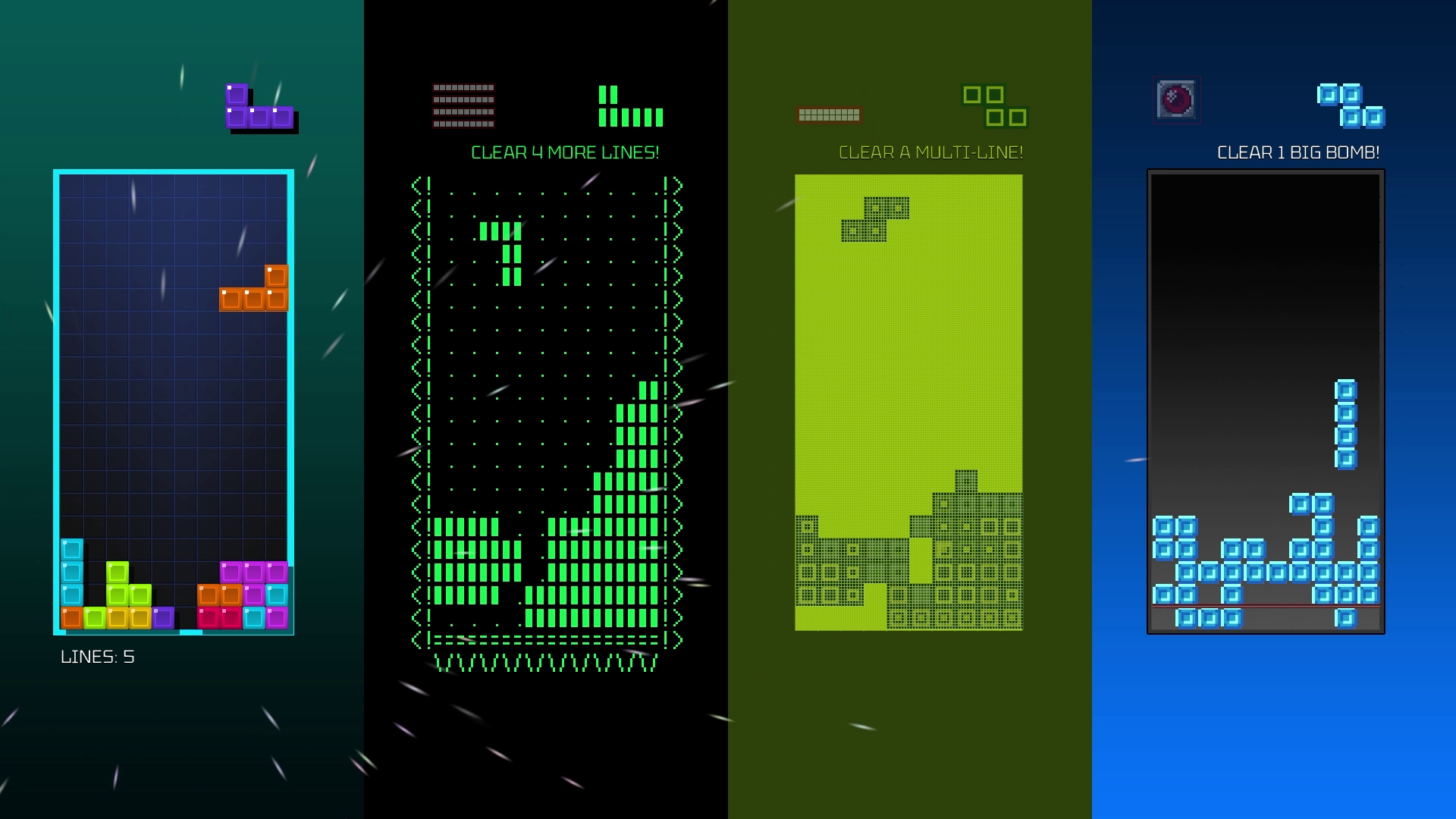 Tetris Forever включает в себя новую игру с искажением времени