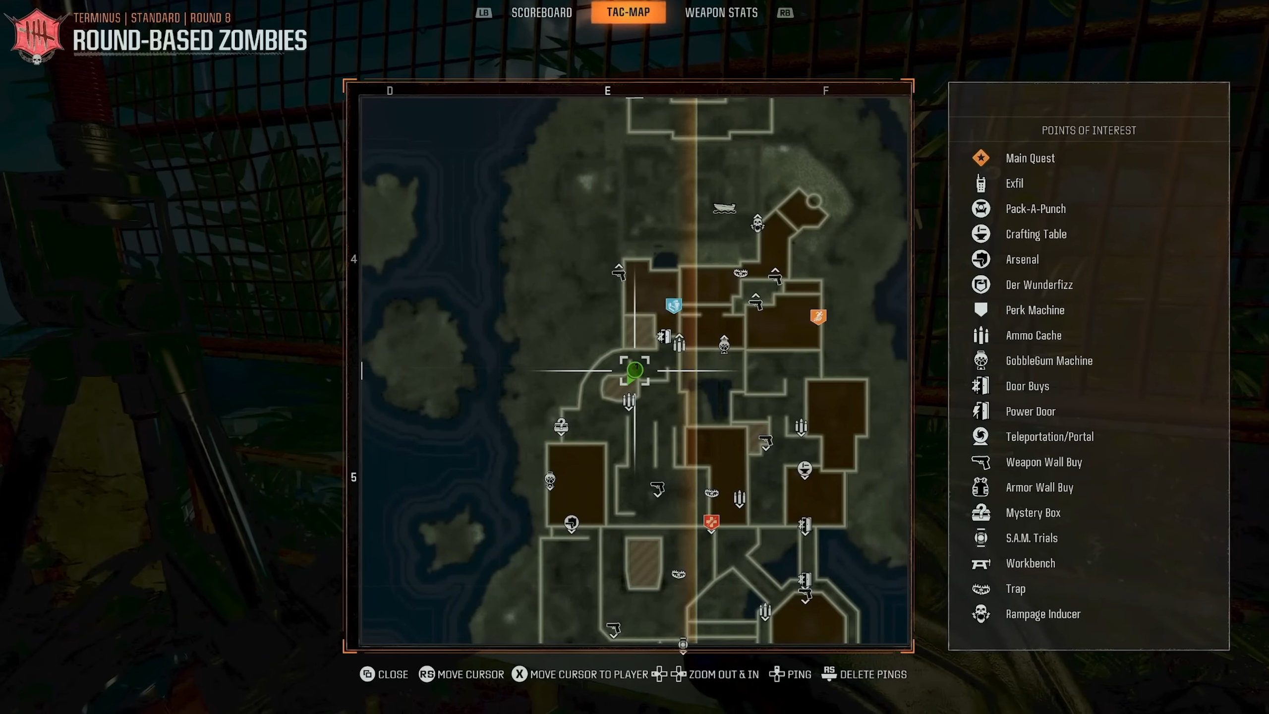 O mapa terminal em Black Ops 6.