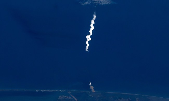 The sixth Starship mission captured from the ISS.