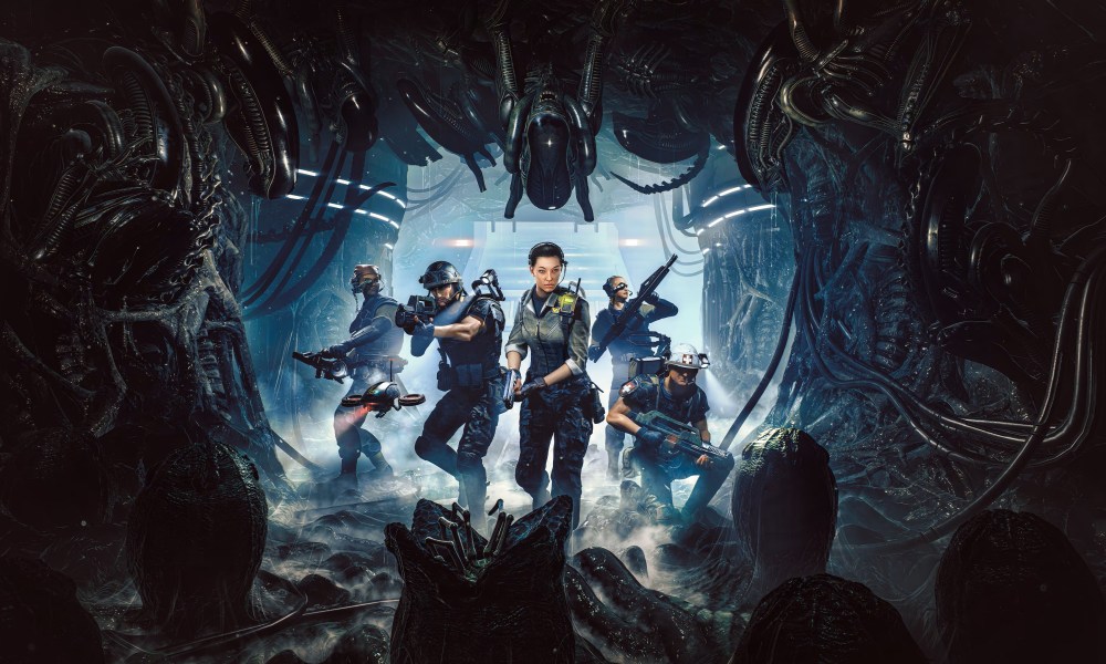 Aliens: Dark Descent key art.