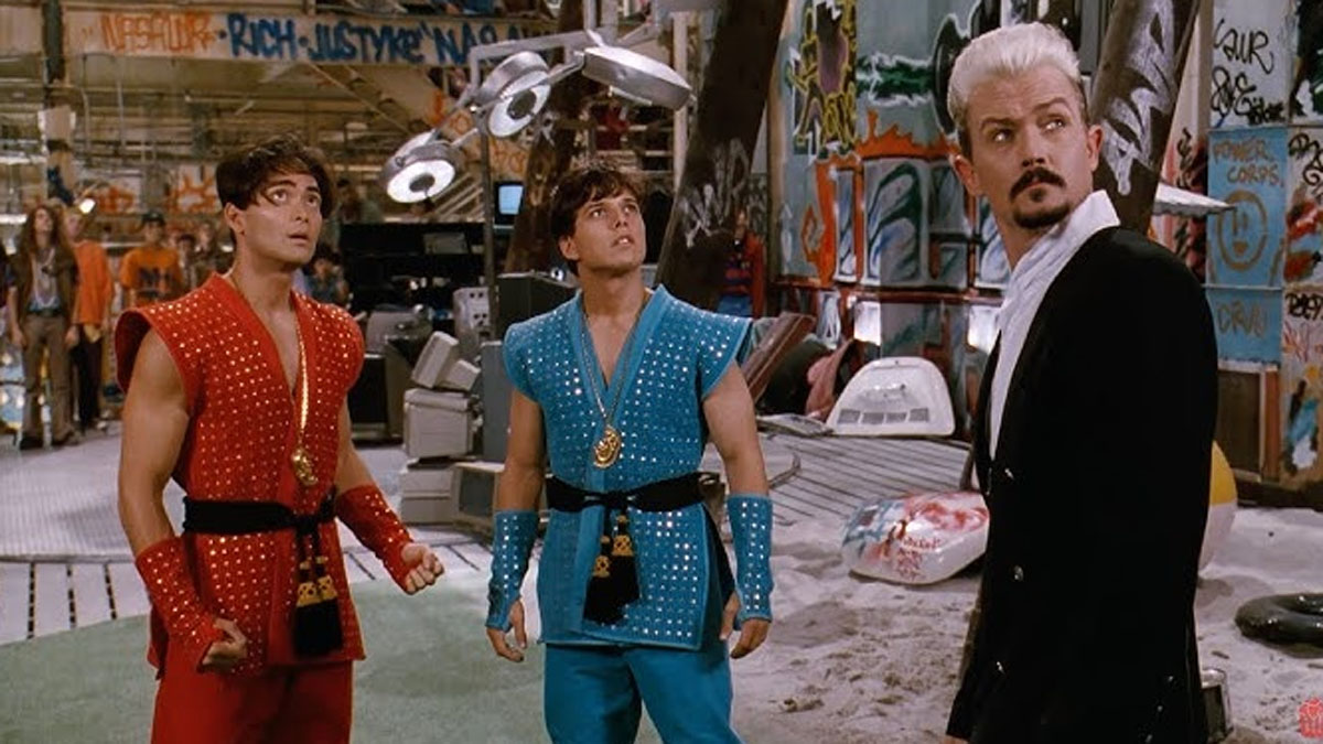 Mark Dacascos, Scott Wolf y Robert Patrick en Double Dragon.