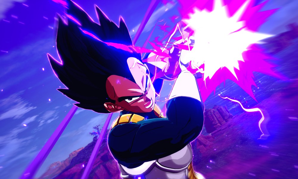 Vegeta in Dragon Ball: Sparking! Zero.