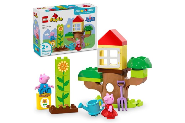 Duplo Peppa Pig Garten und Baumhaus