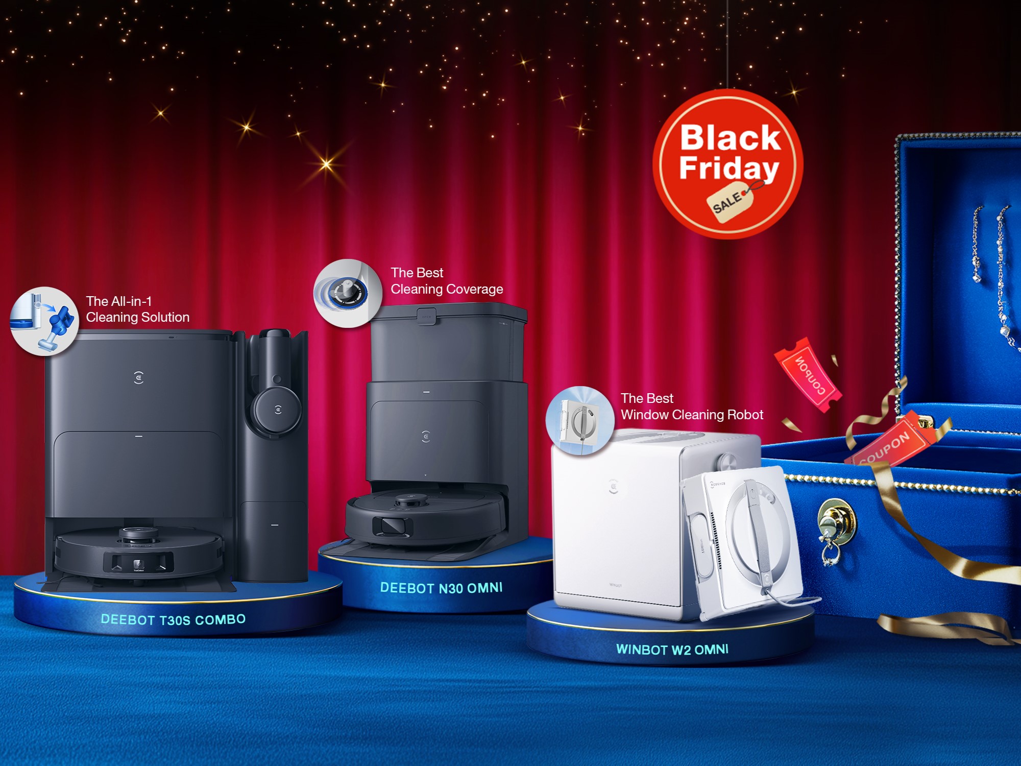 ECOVACS Black Friday sale promo