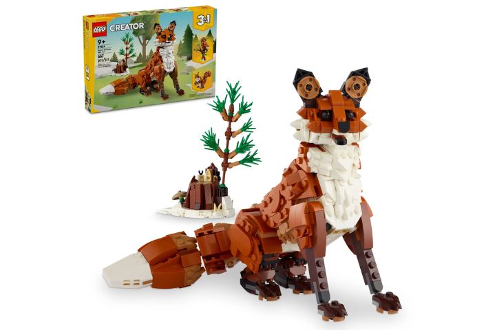 Animais da floresta: conjunto de Lego Red Fox