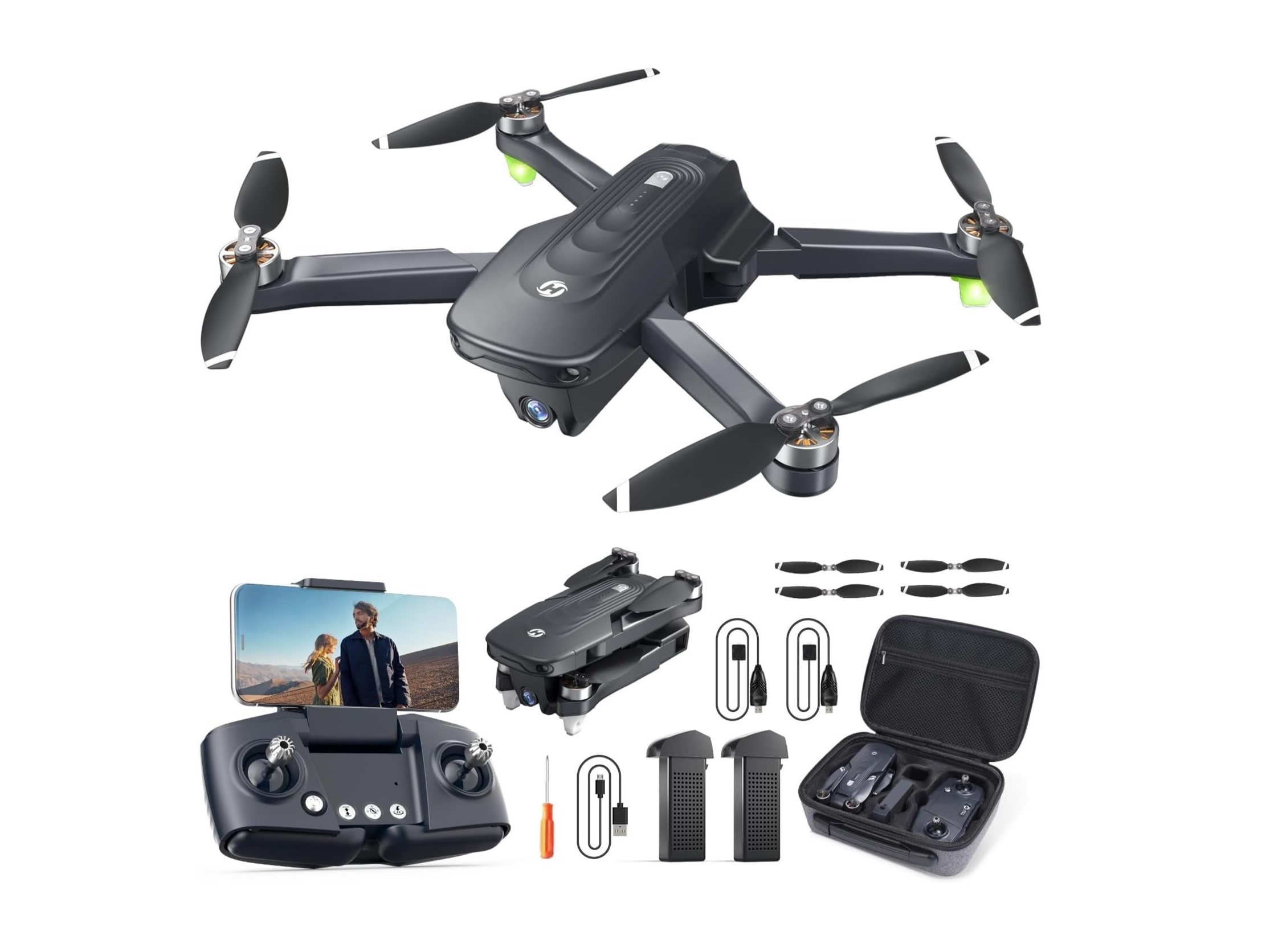 Oferta de viernes negro con GPS Holy Stone HS175D Drone