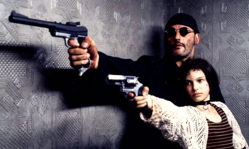 Jean Reno and Natalie Portman in Leon: The Professional.