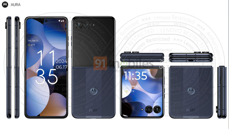 Here’s a first look at Motorola’s next Razr foldable