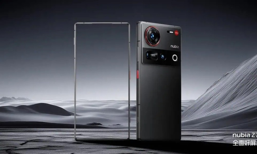 A render of the Nubia Z70 Ultra.