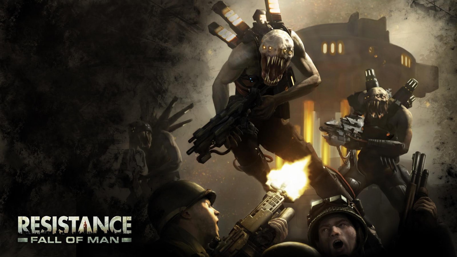 Ключевой арт для Resistance: Fall of Man.