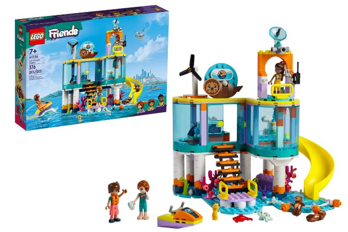 Lego-Set „Seenotrettungszentrum“.