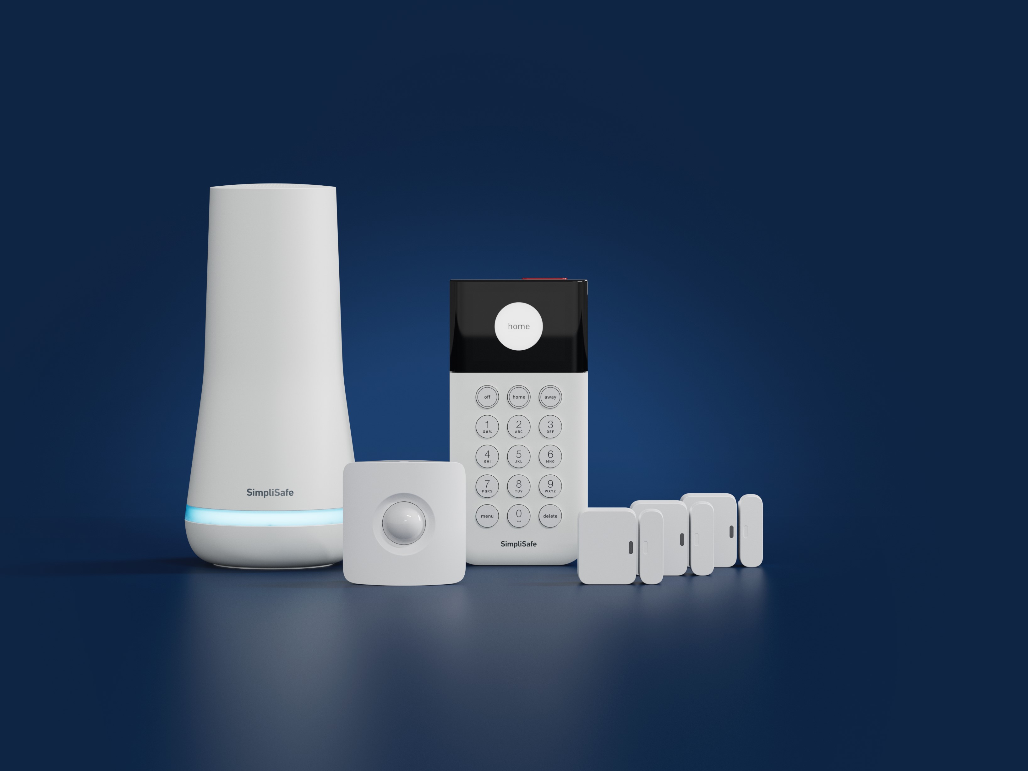 SimpliSafe The Starter six piece wireless home security system