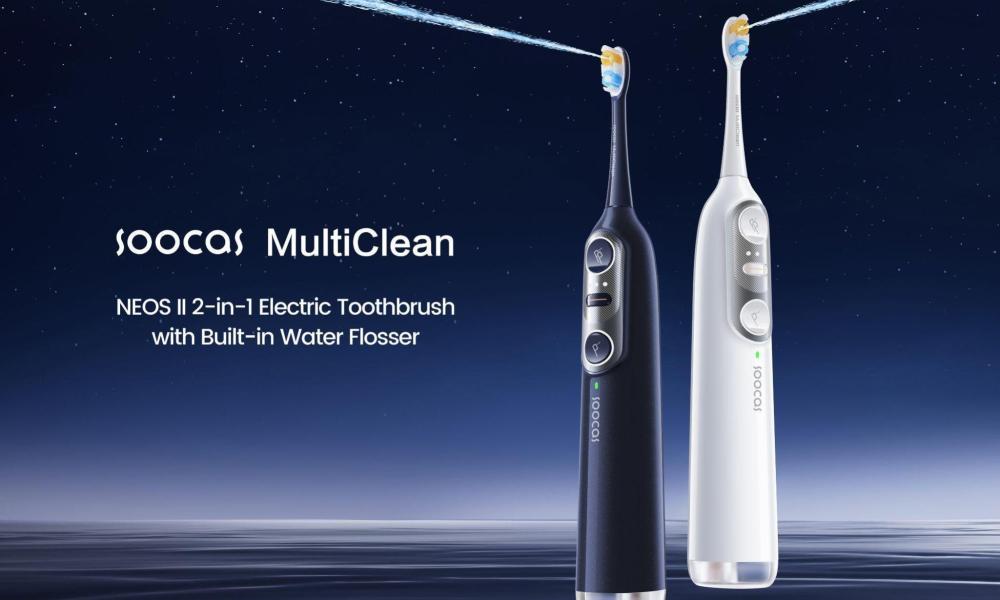 Soocas MultiClean technology in electric toothbrush