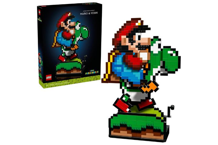 Super Mario World: Conjunto de Lego Mario e Yoshi