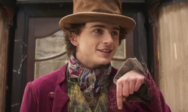 Timothée Chalamet in Wonka.