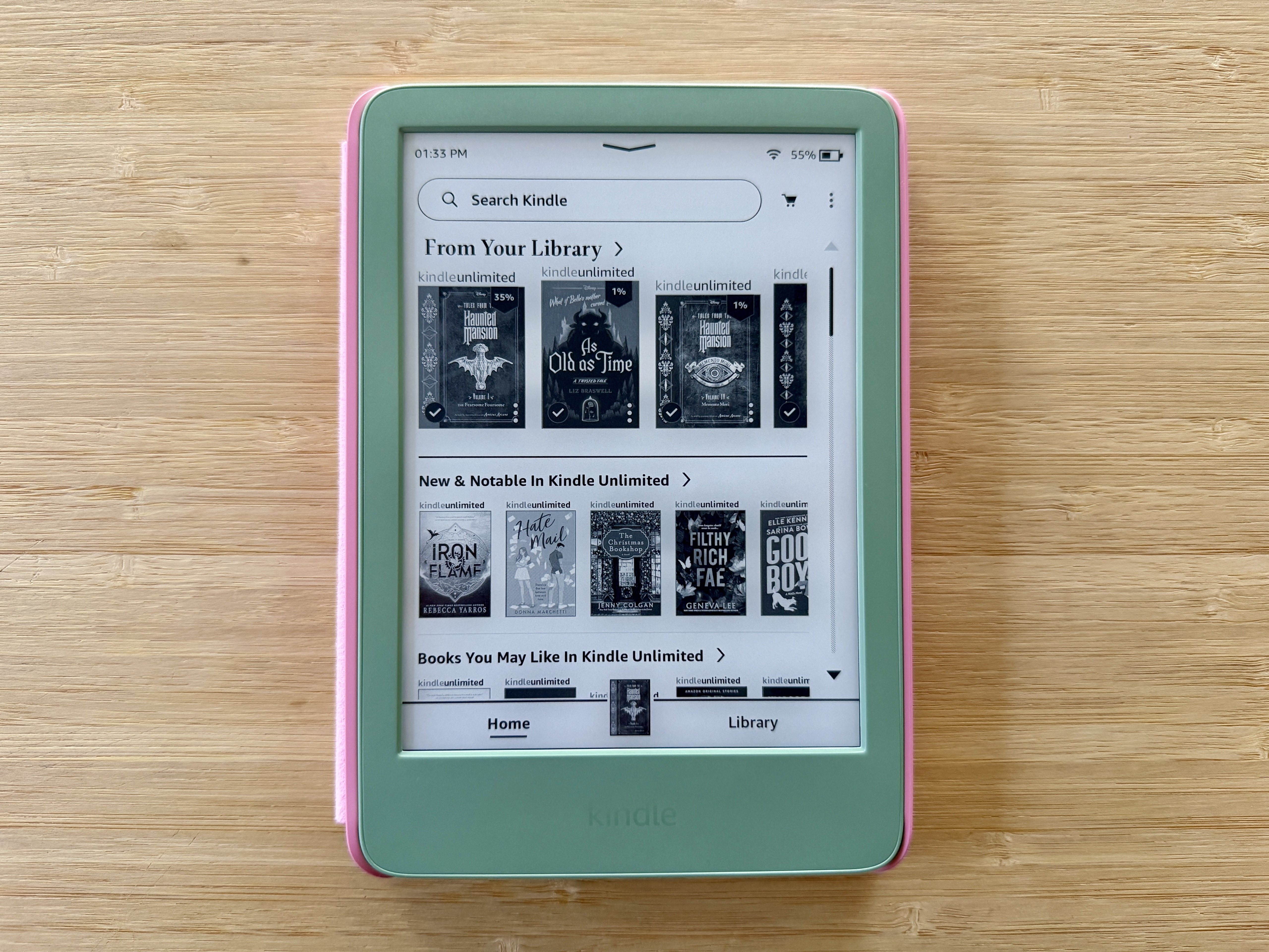 How to change the font size on a Kindle