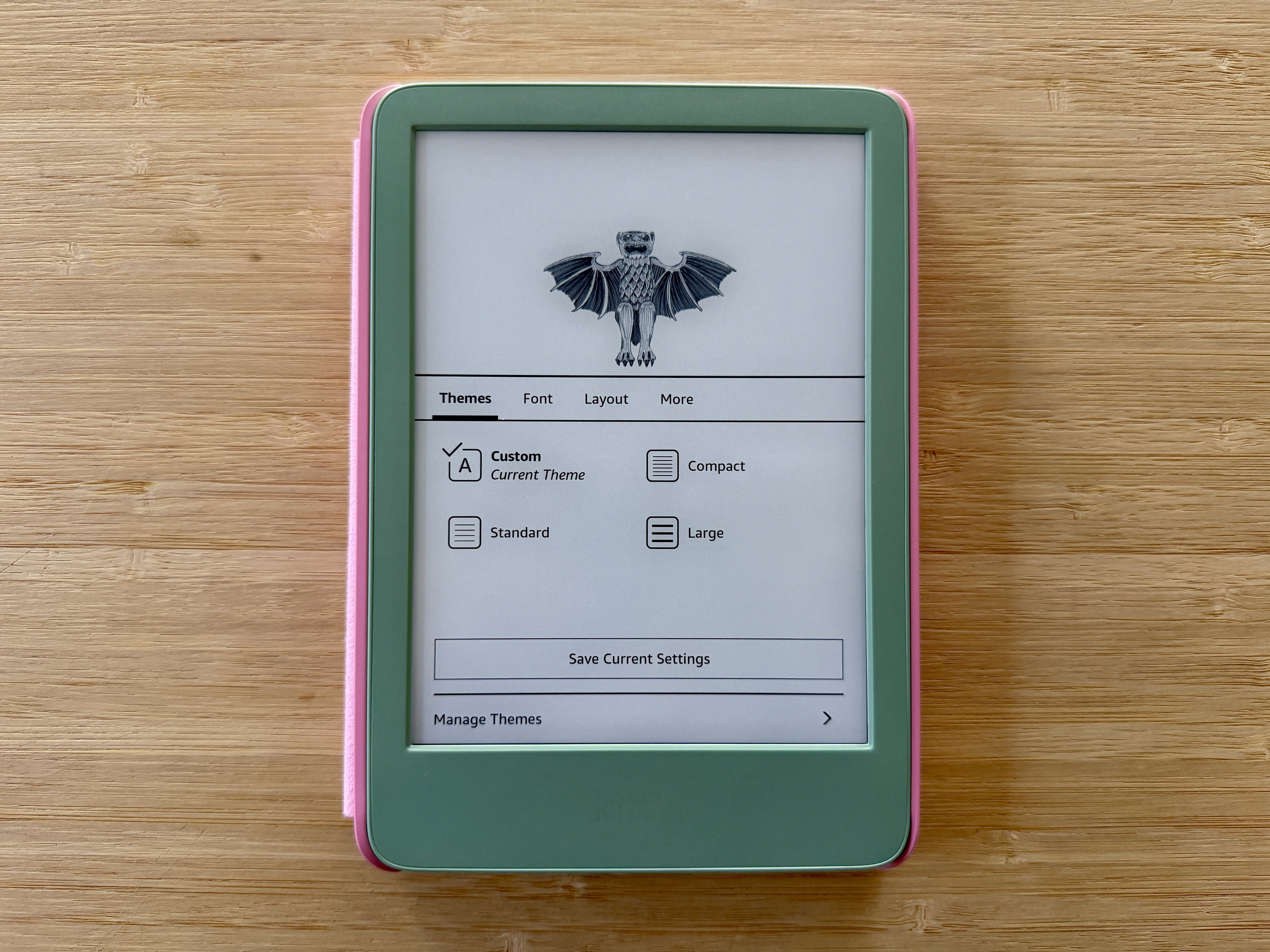 How to change the font size on a Kindle