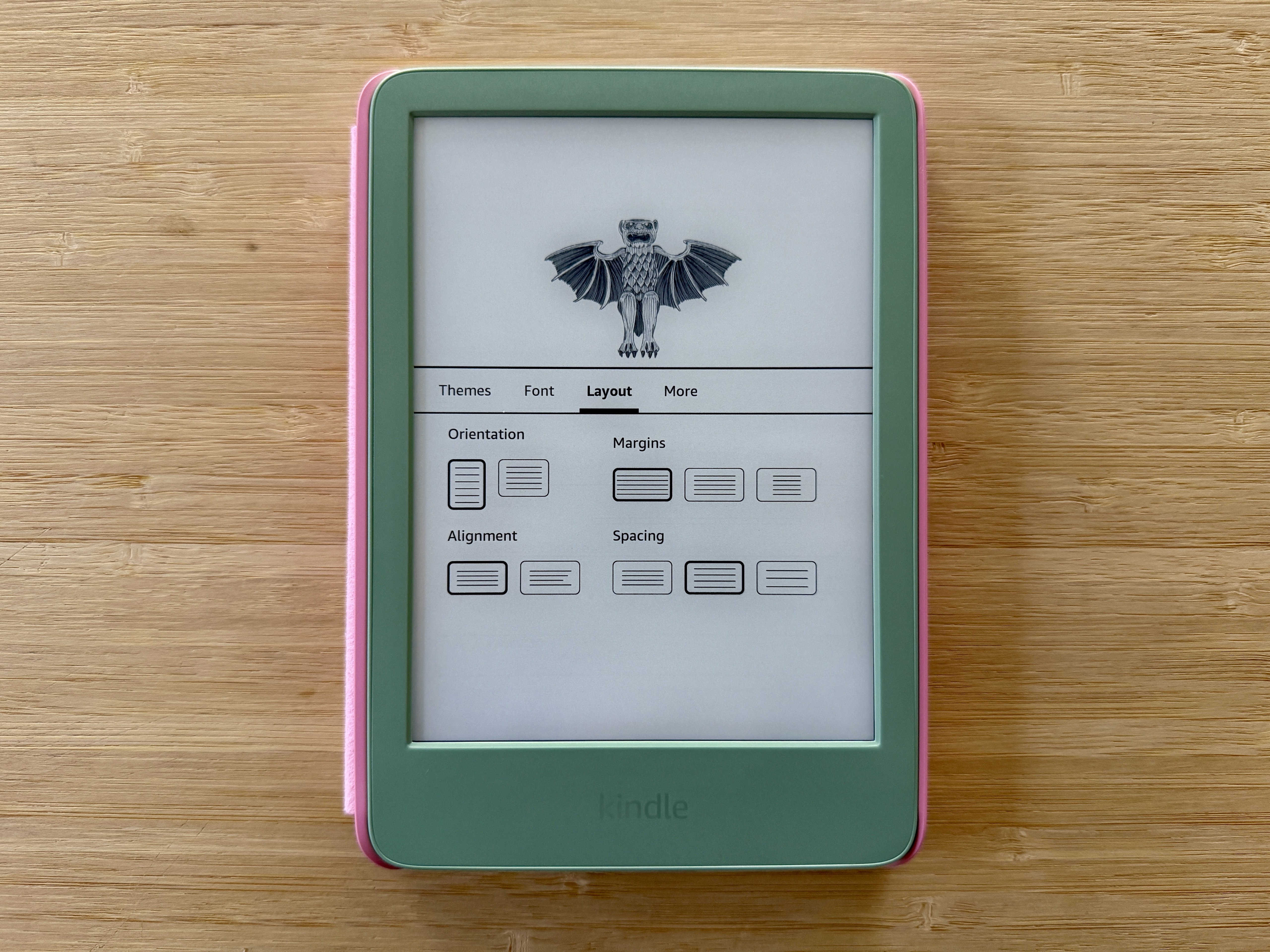 How to change the font size on a Kindle