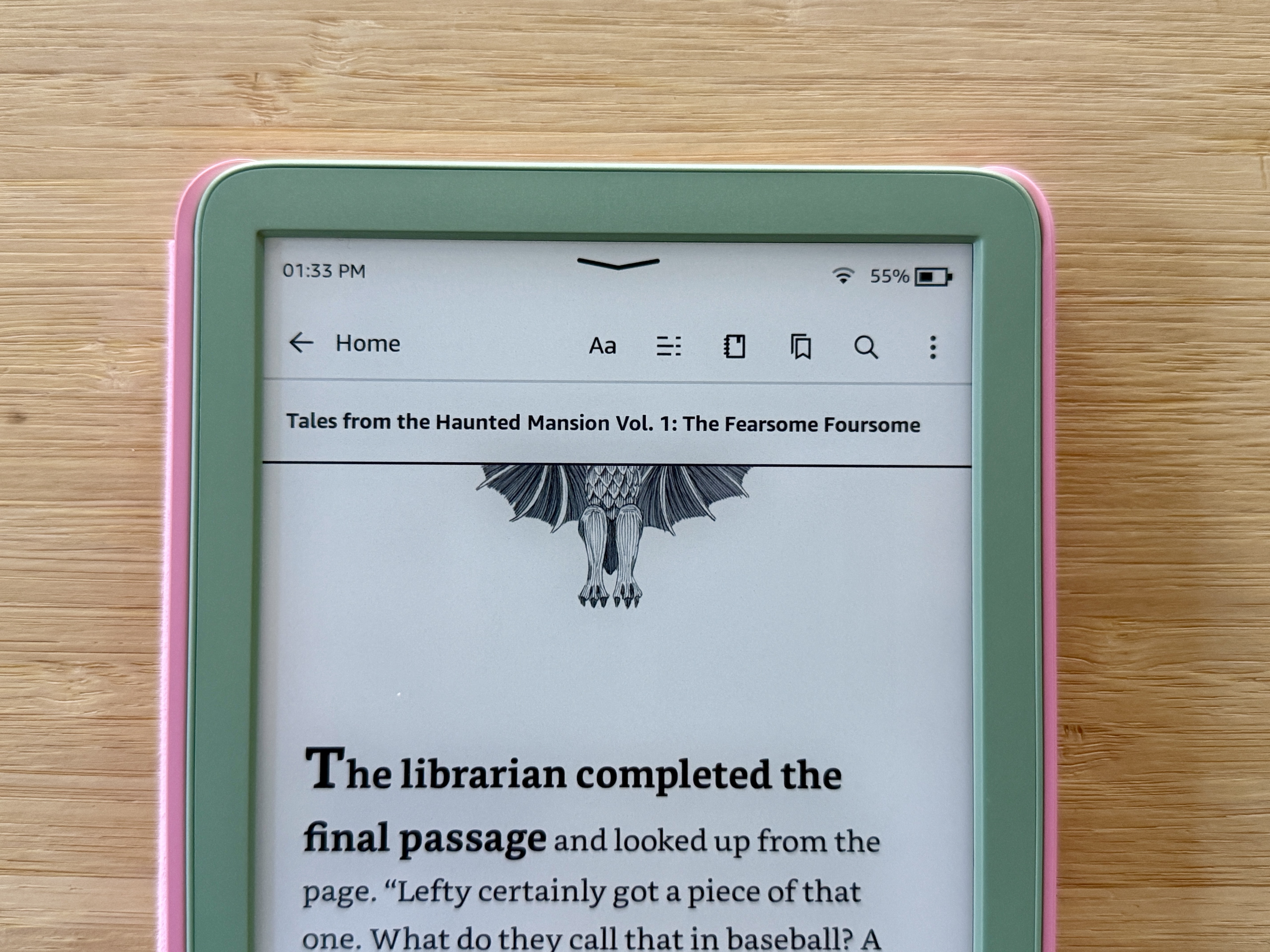 How to change the font size on a Kindle