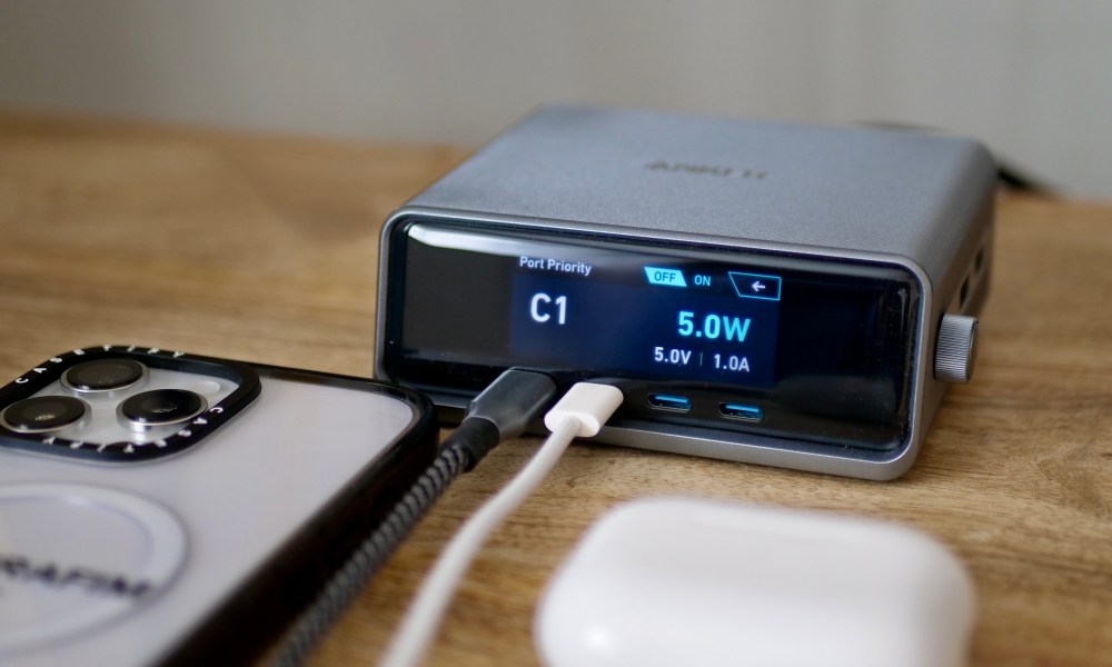 The front of the Anker Prime 250W Charging Station.