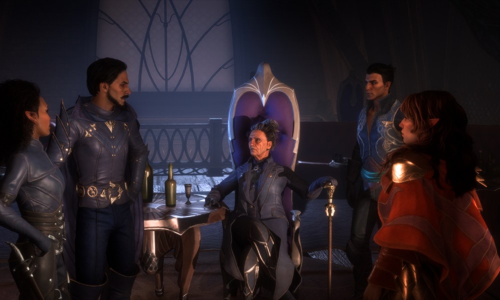 The Antivan Crows founder and followers in Dragon Age: The Veilguard.