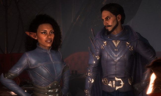 Two Antivan Crows in Dragon Age: The Veilguard.