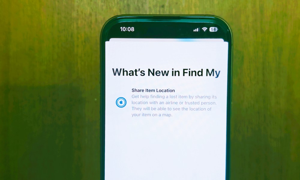 Share Item Location feature introduced with iOS 18 beta 2 update.