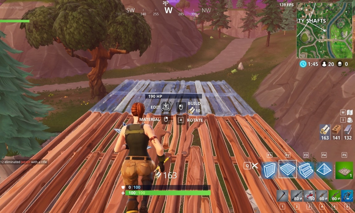 Construções Fortnite OG