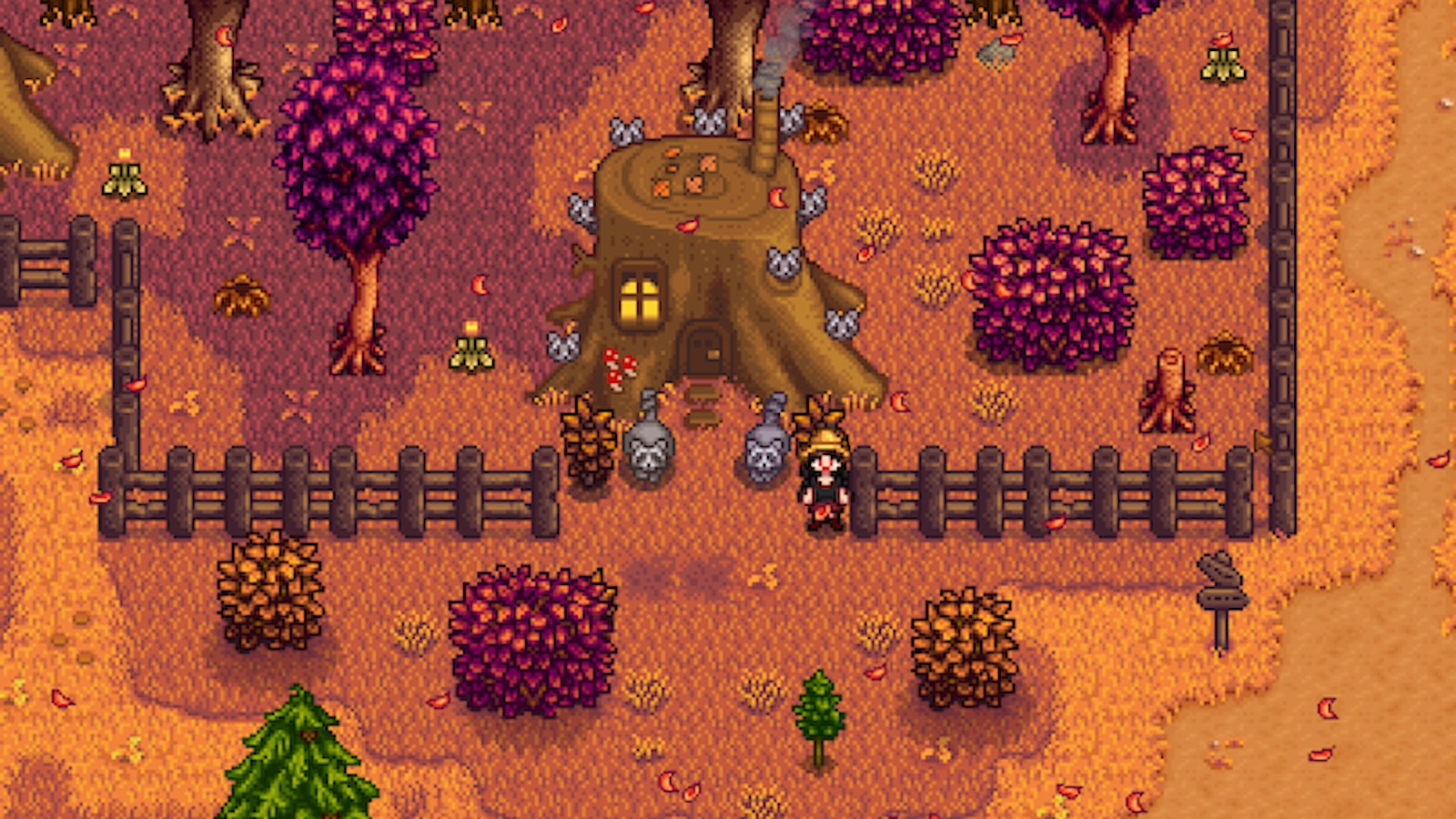 How to complete Giant Stump Raccoon quests in Stardew Valley