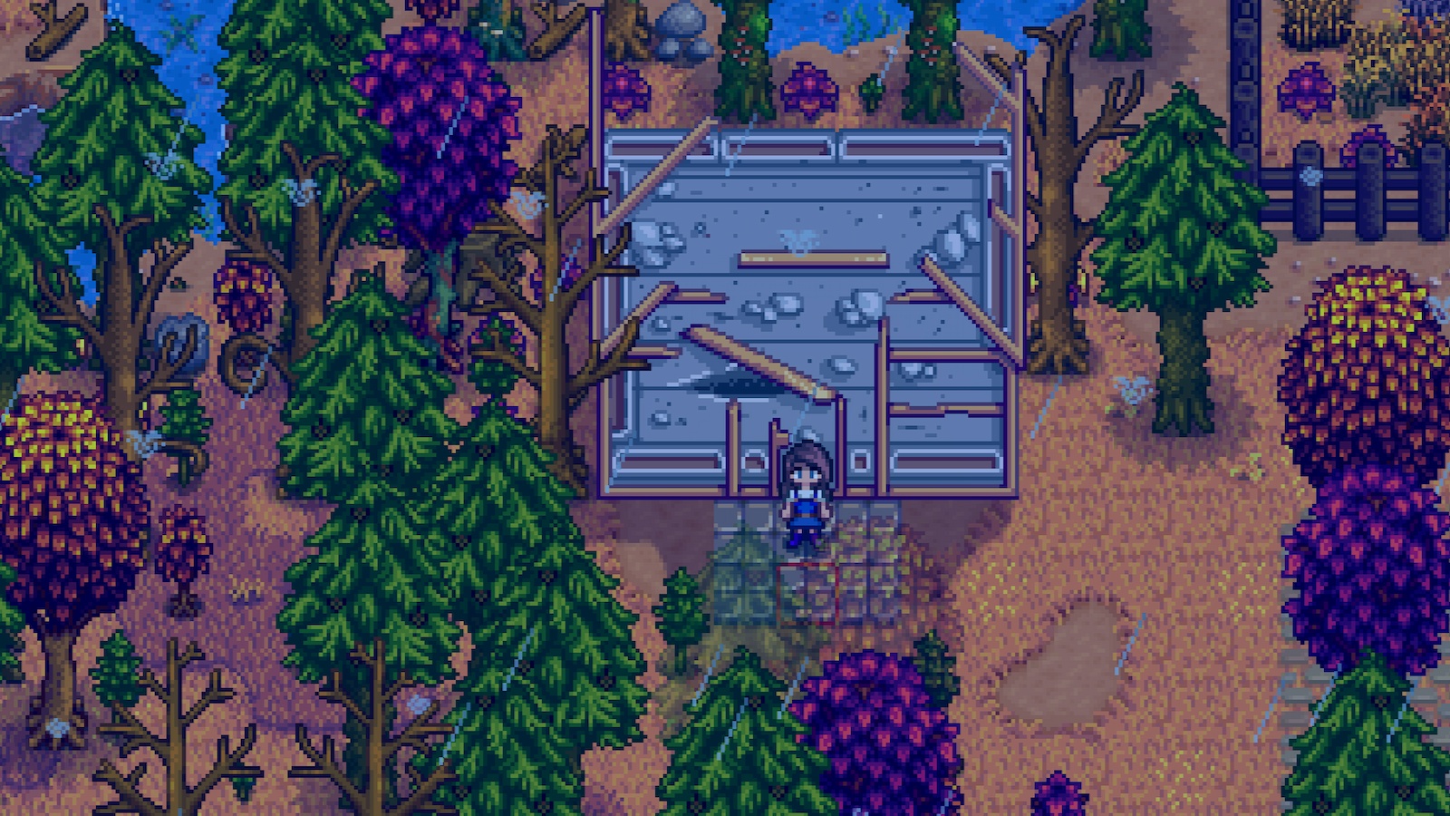 How to complete Giant Stump Raccoon quests in Stardew Valley