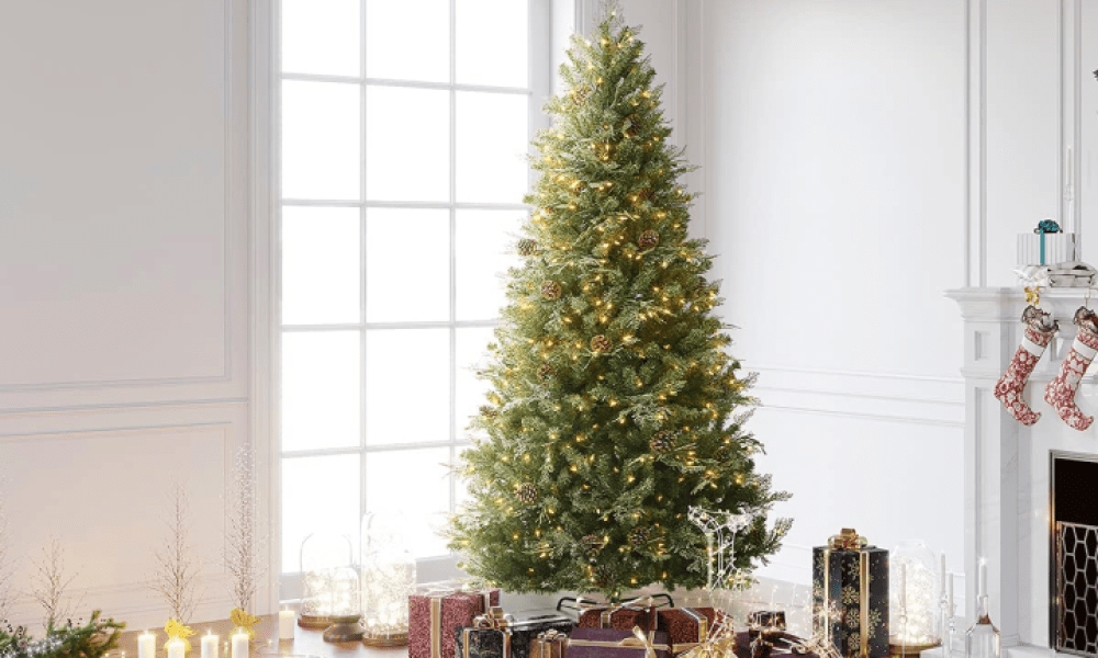 black friday christmas tree deals homaker pre lit 7 ft 5 in artificial